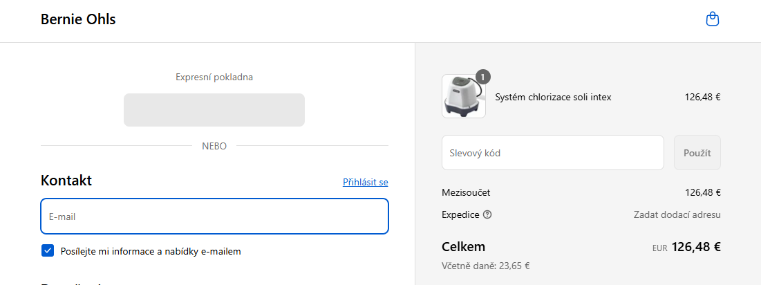 bernie ohls kod rabatowy
